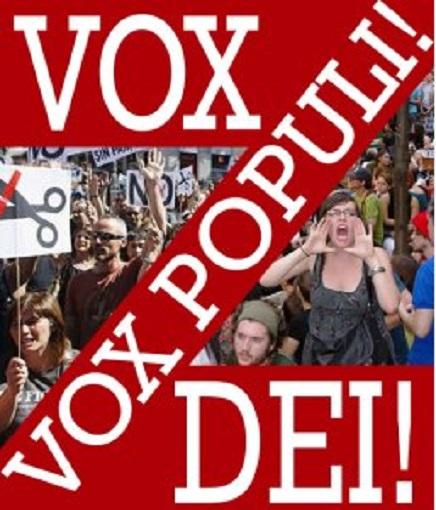 Vox Populi, not Vox Dei