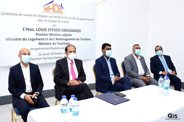 More than 410 families to receive their cheque under the Casting of Roof Slab Grant Scheme in February More than 410 families to receive their cheque under the Casting of Roof Slab Grant Scheme in February