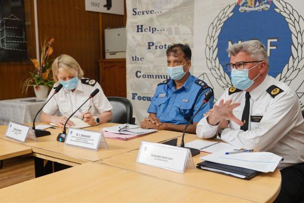 Senior UK Police Officers in Mauritius to identify capacity building and cyber expertise opportunities with the MPF Senior UK Police Officers in Mauritius to identify capacity building and cyber expertise opportunities with the MPF