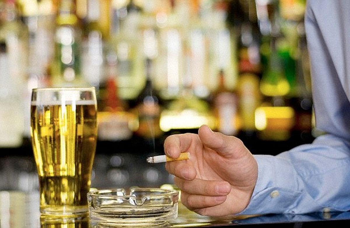 Drinking a pint of beer may lower your life expectancy by the same amount as smoking a cigarette – new research Drinking a pint of beer may lower your life expectancy by the same amount as smoking a cigarette – new research