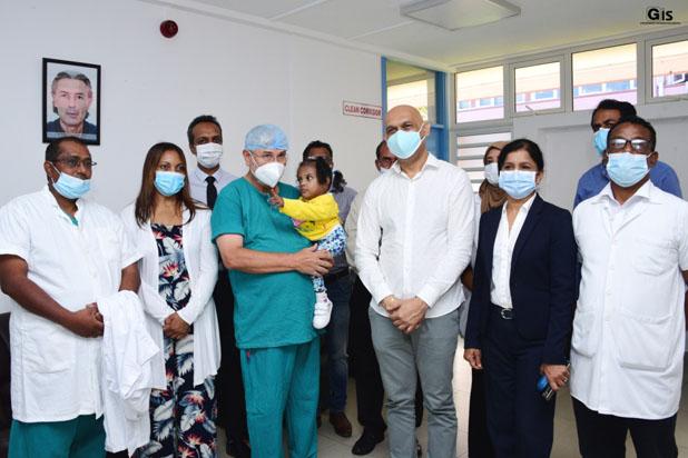 Paediatric Surgery Unit: Health Minister effects site visit at SSRN Hospital