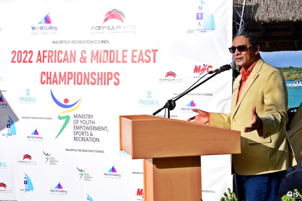 Sports Minister launches Open Africa-Middle East Championships of Foil Kitesurfing