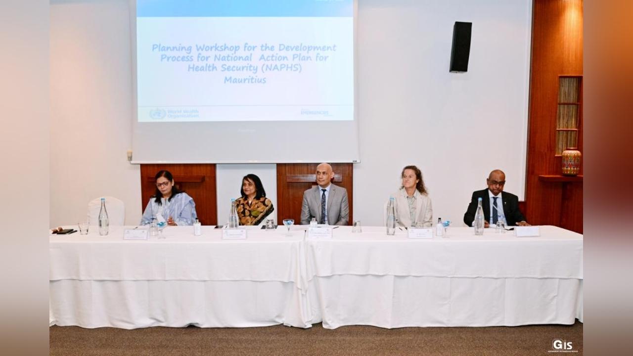 Consultative Workshop organised on Development of National Action Plan for Health Security for Mauritius Consultative Workshop organised on Development of National Action Plan for Health Security for Mauritius
