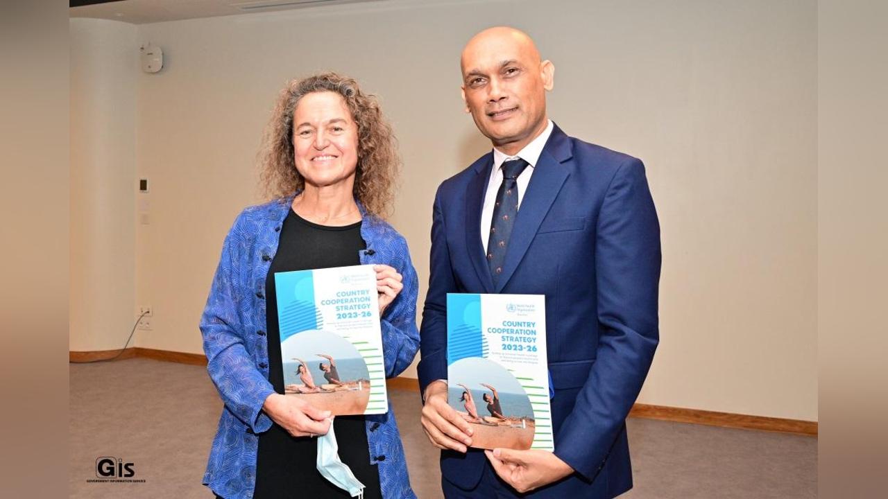 Launching of Mauritius-WHO Country Cooperation Strategy 2023-2026 for scaling up universal health coverage Launching of Mauritius-WHO Country Cooperation Strategy 2023-2026 for scaling up universal health coverage