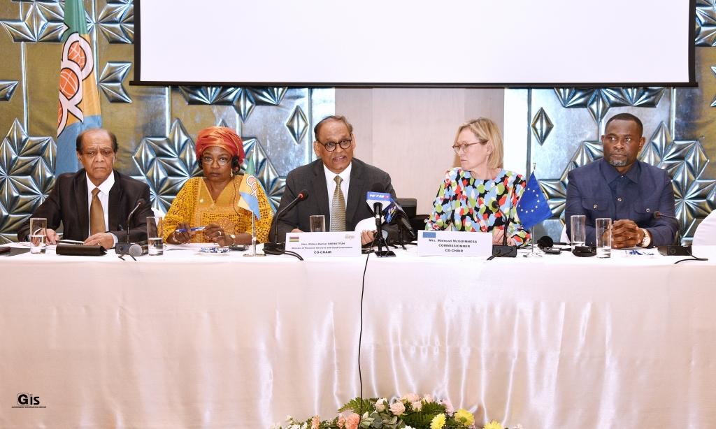 Good Governance and Financial Services: Press Conference to give an overview of OACPS Workshop held in Balaclava Good Governance and Financial Services: Press Conference to give an overview of OACPS Workshop held in Balaclava