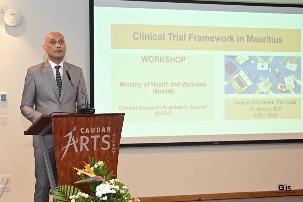 Health Minister highlights Mauritius’s aim to carry out clinical research with high standards of public transparency Health Minister highlights Mauritius’s aim to carry out clinical research with high standards of public transparency