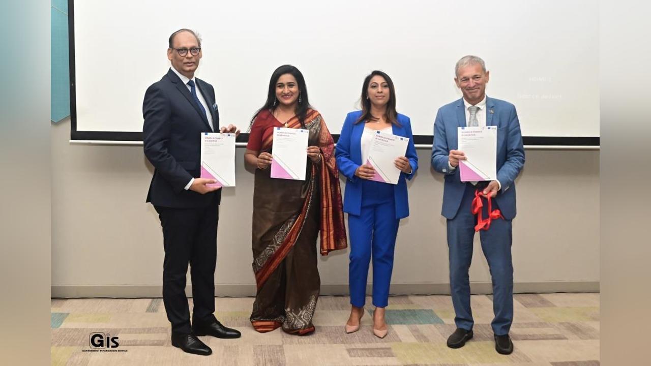 Minister Seeruttun launches Report on Bridging the Gender Gap in Investment and Financial Sector in Mauritius Minister Seeruttun launches Report on Bridging the Gender Gap in Investment and Financial Sector in Mauritius