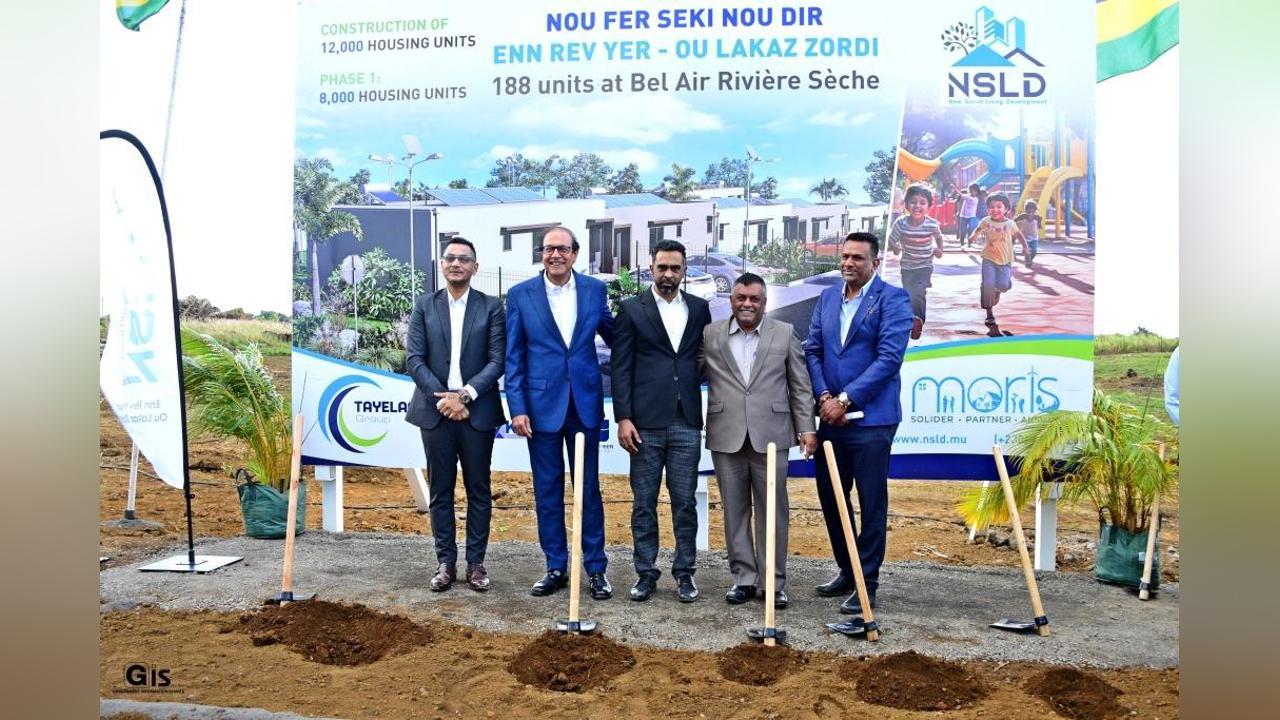 DPM Obeegadoo performs ground breaking ceremony for the construction of 188 housing units at Bel Air Rivière Sèche DPM Obeegadoo performs ground breaking ceremony for the construction of 188 housing units at Bel Air Rivière Sèche