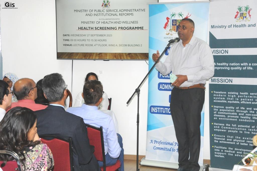 Public Service Minister committed to implement Policies to improve Health and Welfare of Public Officers Public Service Minister committed to implement Policies to improve Health and Welfare of Public Officers