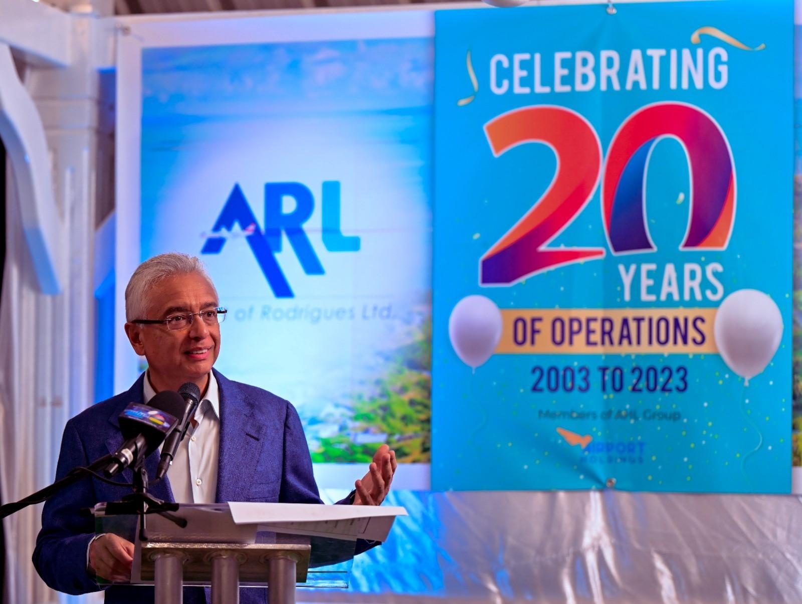 PM Jugnauth graces 20th anniversary of Airport of Rodrigues Ltd and Rodrigues Duty operations Free Paradise PM Jugnauth graces 20th anniversary of Airport of Rodrigues Ltd and Rodrigues Duty operations Free Paradise