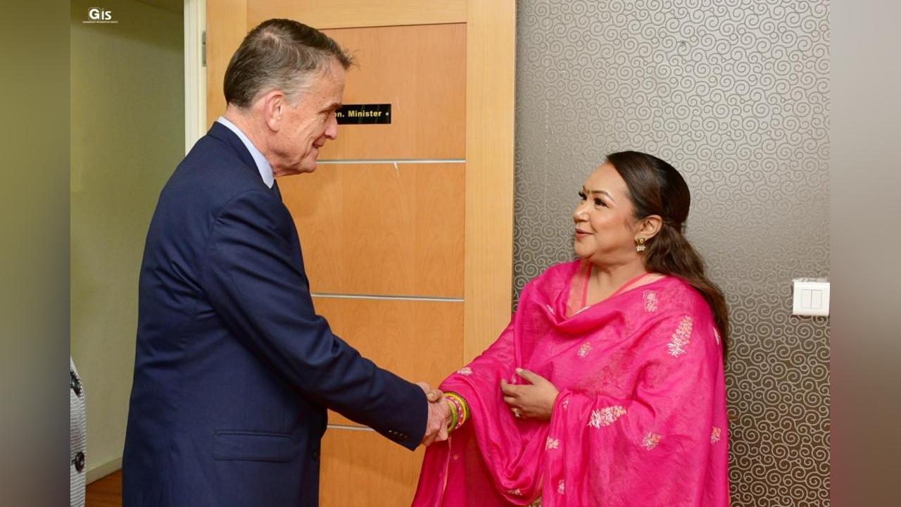 Courtesy call of the United Nations Under-Secretary-General and Special Coordinator on Gender Minister Courtesy call of the United Nations Under-Secretary-General and Special Coordinator on Gender Minister