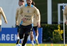 Messi Trains with Argentina Ahead of World Cup Qualifier Messi Trains with Argentina Ahead of World Cup Qualifier