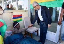 Jugnauth Backs Hunger Striker Against Pension Reforms Jugnauth Backs Hunger Striker Against Pension Reforms