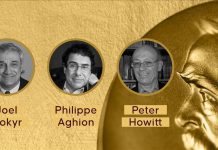 Mokyr Aghion Howitt Win Nobel Prize in Economics Mokyr Aghion Howitt Win Nobel Prize in Economics