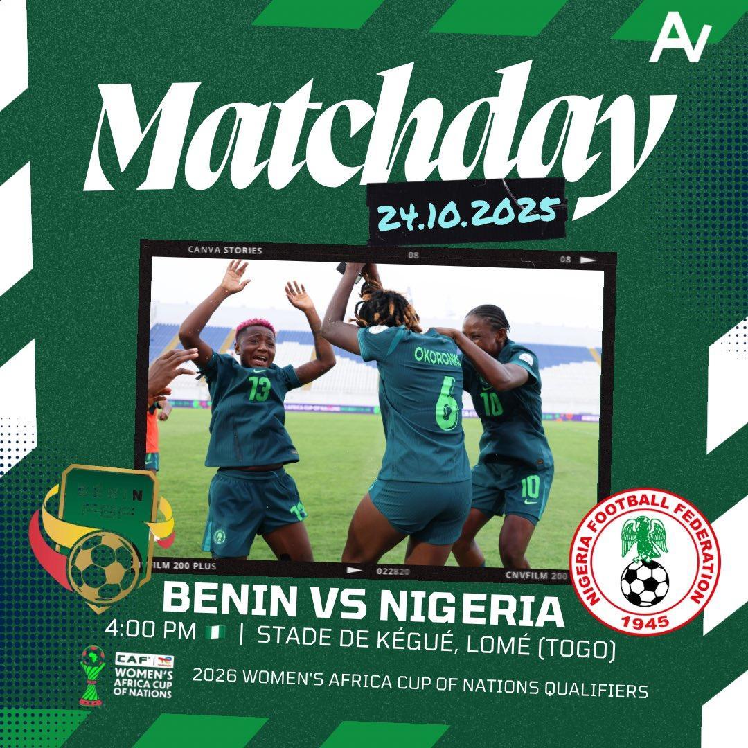 2026 WAFCON Qualifiers: Super Falcons vs Benin Today 2026 WAFCON Qualifiers: Super Falcons vs Benin Today