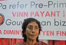 CTSP Protests Against Ending Free Pre-Primary Education CTSP Protests Against Ending Free Pre-Primary Education