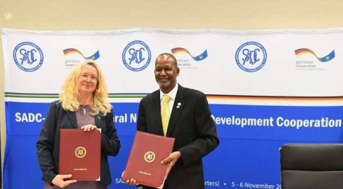 SADC Affirms its Strong Development Partnership with Germany SADC Affirms its Strong Development Partnership with Germany