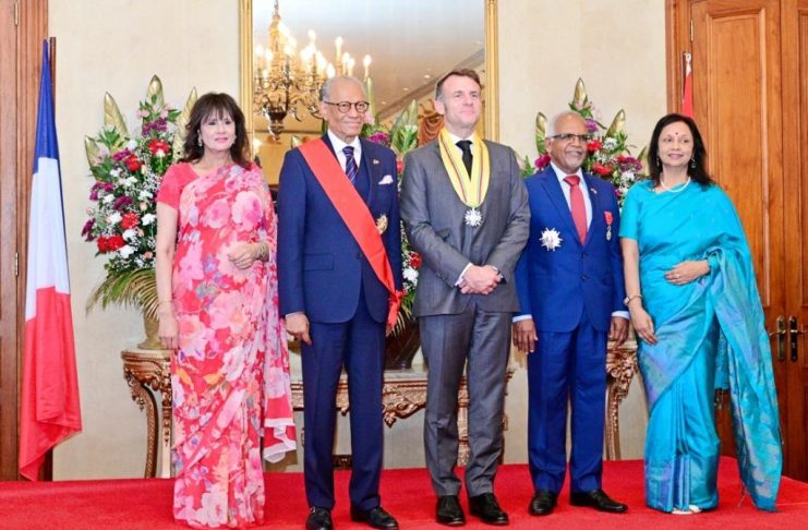 Ramgoolam Honored with Grand Croix de la Légion d’Honneur Ramgoolam Honored with Grand Croix de la Légion d’Honneur