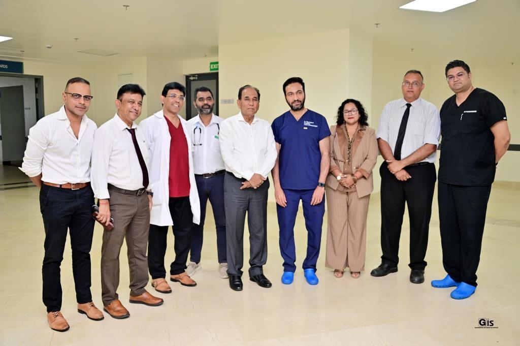 Minister Bachoo Meets Specialist Surgeon at Yashoda Hospital Minister Bachoo Meets Specialist Surgeon at Yashoda Hospital