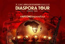CAF Launches AFCON 2025 Diaspora Tour in London Paris CAF Launches AFCON 2025 Diaspora Tour in London Paris