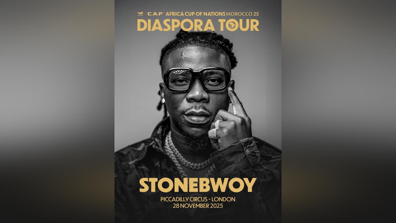 Stonebwoy Headlines AFCON 2025 Diaspora Tour London Stonebwoy Headlines AFCON 2025 Diaspora Tour London
