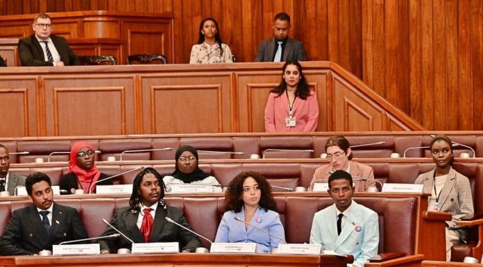 Delegates Debate at Francophone Youth Parliament Mauritius Delegates Debate at Francophone Youth Parliament Mauritius
