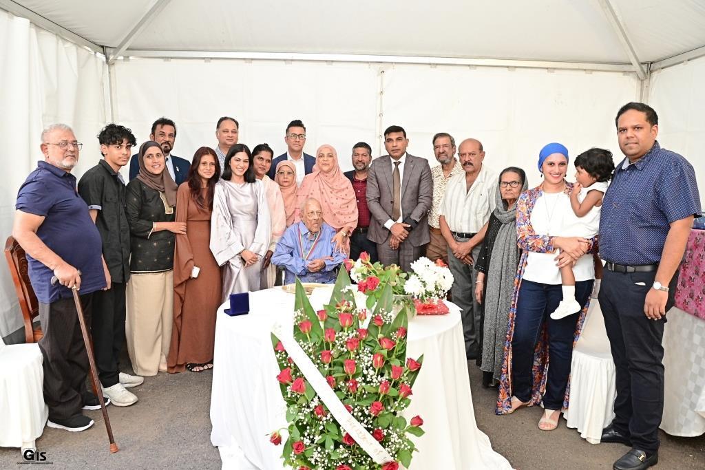 Ibrahim Edoo joins the list of centenarians Ibrahim Edoo joins the list of centenarians