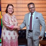 UNDP Resident Representative calls on Minister Pentiah UNDP Resident Representative calls on Minister Pentiah