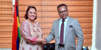 UNDP Resident Representative calls on Minister Pentiah UNDP Resident Representative calls on Minister Pentiah