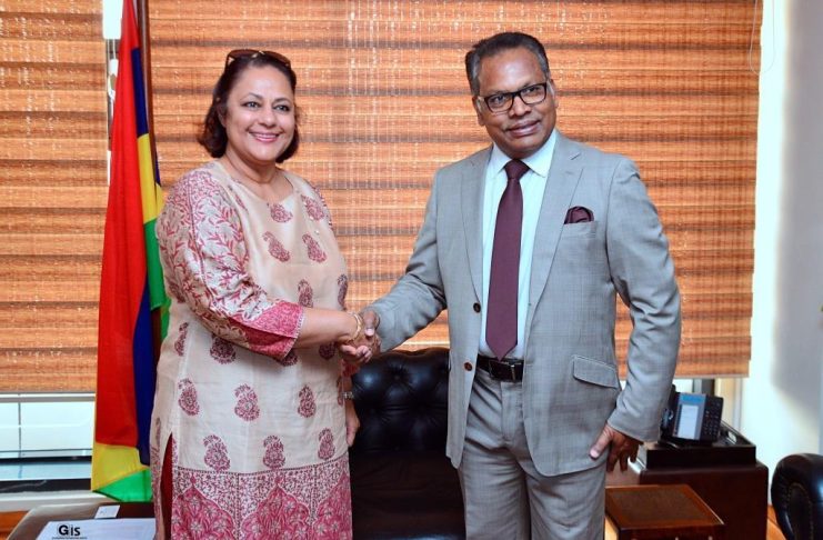 UNDP Resident Representative calls on Minister Pentiah UNDP Resident Representative calls on Minister Pentiah