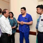 Minister of Health Meets Indian Specialists at Victoria Hospital Minister of Health Meets Indian Specialists at Victoria Hospital