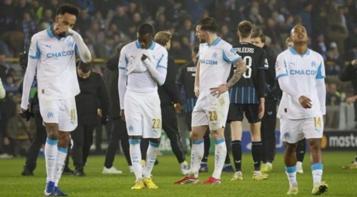 Marseille Sanctioned by UEFA After Bruges Defeat Marseille Sanctioned by UEFA After Bruges Defeat