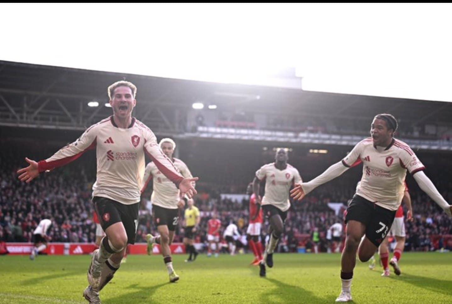 Mac Allister's Late Heroics Secure Liverpool Victory Mac Allister's Late Heroics Secure Liverpool Victory