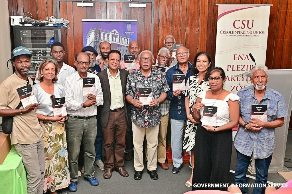 Antolozi Poezi an Kreol Morisien Launches Mother Language Day Antolozi Poezi an Kreol Morisien Launches Mother Language Day
