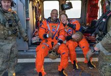 Artemis II space mission crew safely returns to Earth Artemis II space mission crew safely returns to Earth