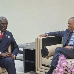 PM Dr Navin Ramgoolam Welcomed by Congolese Counterpart PM Dr Navin Ramgoolam Welcomed by Congolese Counterpart