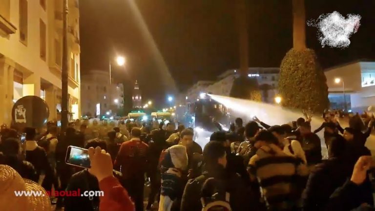 الأمن ينفي حدوث وفاة أثناء فضّ مظاهرة المتعاقدين