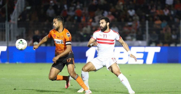 حسم لقب الكونفيدرالية الأفريقية بين الزمالك ونهضة بركان