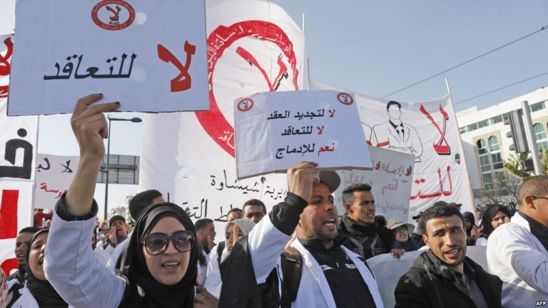 أساتذة التعاقد يهدّدون باضراب جديد اذا استمرت الوزارة في تعنتها