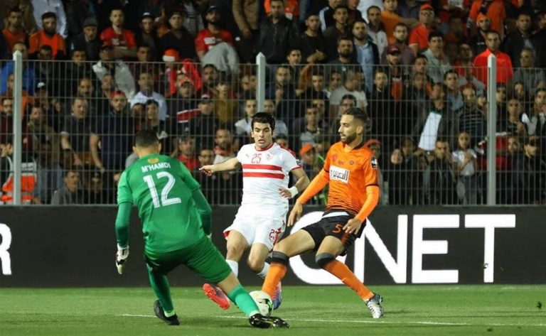 هدف قاتل يمنح نهضة بركان فوزا ثمينا على الزمالك