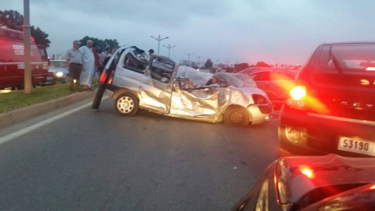 طنجة : مقتل شخص وإصابة 9 أطفال في حادثة سير