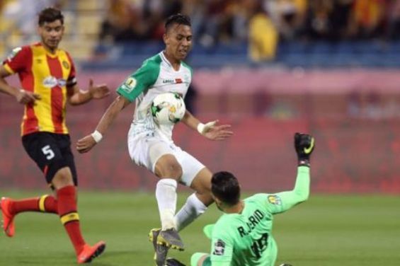 الرجاء البيضاوي ينهزم بميدانه أمام الترجي الرياضي التونسي بهدفين لصفر