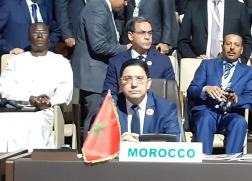 ناصر بوريطة يطالب بالتصدي لطمع أوروبا في الطاقات الإفريقية