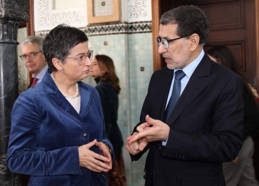 بعد تصريحاتها الغاضبة من ترسيم المغرب لحدوده البحرية.. وزيرة الخارجية الإسبانية تصل الرباط