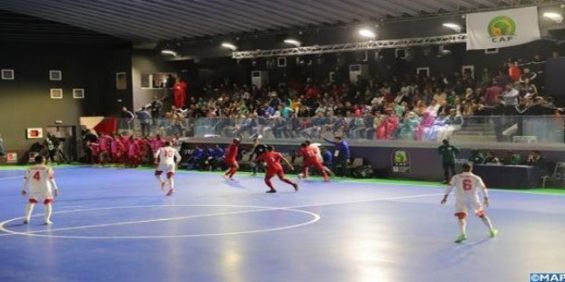كأس إفريقيا للأمم لكرة القدم داخل القاعة بالعيون: المنتخب المغربي يتأهل إلى نصف النهاية