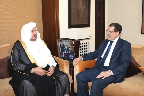 العثماني يلتقي مع رئيس مجلس الشورى السعودي