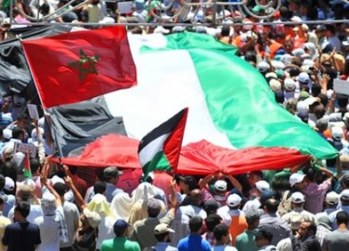 رفضا لـ”صفقة القرن”.. يساريون وإسلاميون مغاربة يتوحدون في مسيرة وطنية