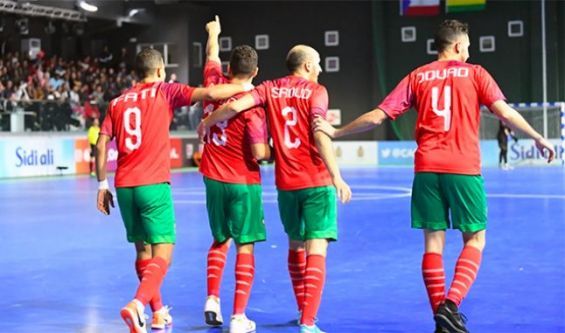 كأس إفريقيا لكرة القدم داخل القاعة : المنتخب المغربي ستأهل للمباراة النهائية