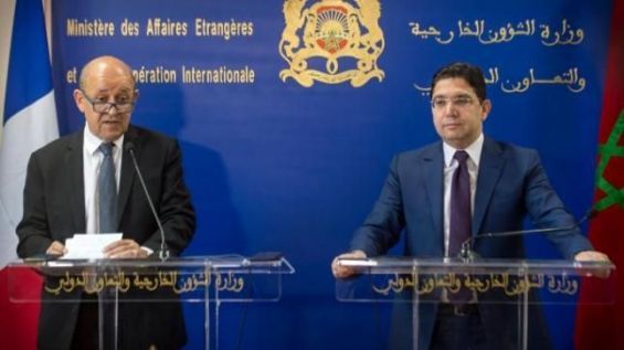السيدان بوريطة ولودريان يؤكدان على الشراكة الاستثنائية القائمة بين المغرب وفرنسا