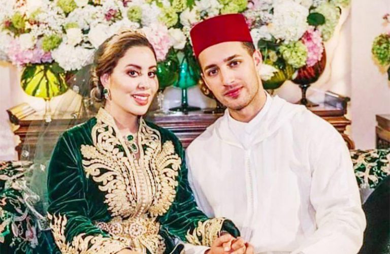الملك محمد السادس يبارك عقد قران ابنة أخته للا نهيلة بوشنتوف